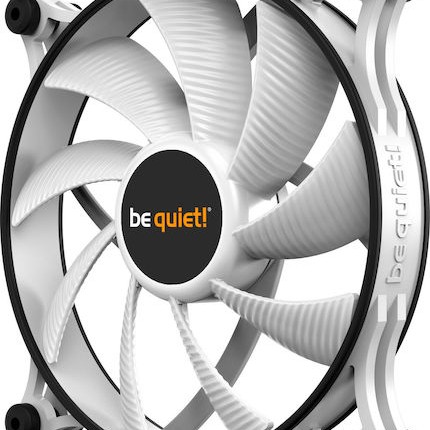 Be Quiet Shadow Wings 2 Case Fan 140mm με Σύνδεση 4-Pin PWM Λευκό