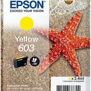 Epson 603 Γνήσιο Μελάνι Εκτυπωτή InkJet Ματζέντα (C13T03U34010)
