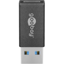 Goobay Μετατροπέας USB-A male σε USB-C female (45400)