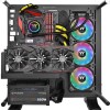 Thermaltake Floe DX RGB 360 TT Premium Edition Υδρόψυξη Επεξεργαστή Τριπλού Ανεμιστήρα 120mm για Socket AM4/1200/115x