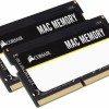 Corsair Mac Memory DDR4 32GB RAM με 2x16GB Modules και Ταχύτητα 2666 για Laptop