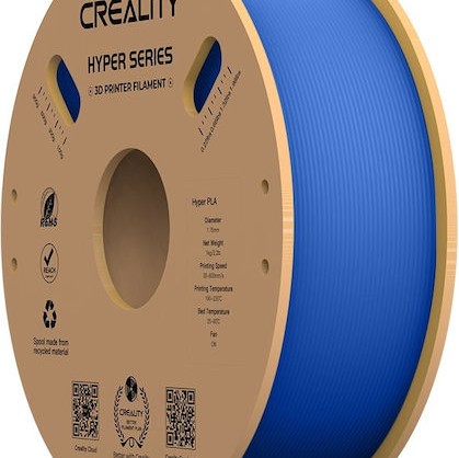 Creality3D Hyper HS-PLA 3D Printer Filament 1.75mm Μπλε 1kg (Spool)