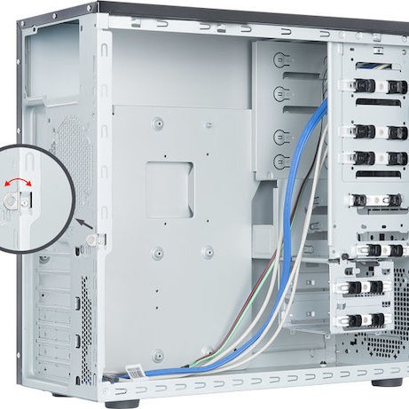 Chieftec BM-25B-OP Midi Tower Κουτί Υπολογιστή Μαύρο