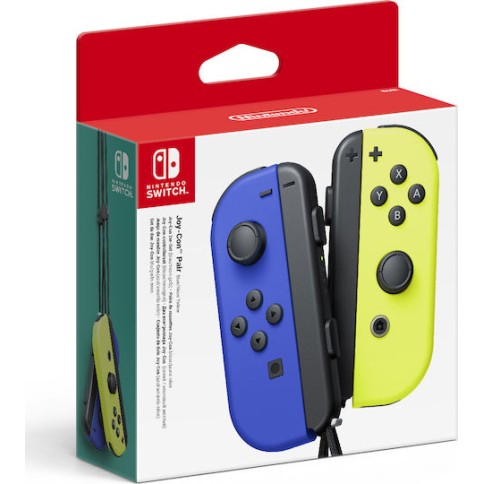 Nintendo Joy-Con Set Ασύρματο Gamepad για Switch Blue/Neon Yellow