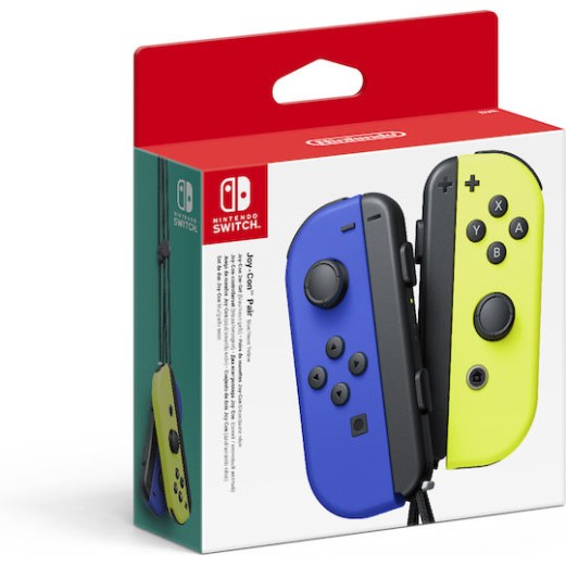 Nintendo Joy-Con Set Ασύρματο Gamepad για Switch Blue/Neon Yellow