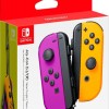 Nintendo Joy-Con Set Ασύρματο Gamepad για Switch Purple/Neon Orange