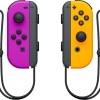 Nintendo Joy-Con Set Ασύρματο Gamepad για Switch Purple/Neon Orange