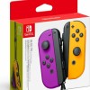 Nintendo Joy-Con Set Ασύρματο Gamepad για Switch Purple/Neon Orange