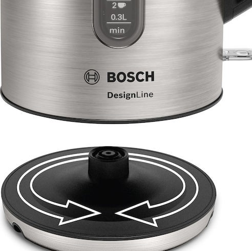 Bosch Βραστήρας 1.7lt 2400W Ασημί