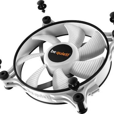 Be Quiet Shadow Wings 2 Case Fan 120mm με Σύνδεση 3-Pin Λευκό