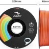 Creality3D PLA 3D Printer Filament 1.75mm Πορτοκαλί 1kg (Spool)