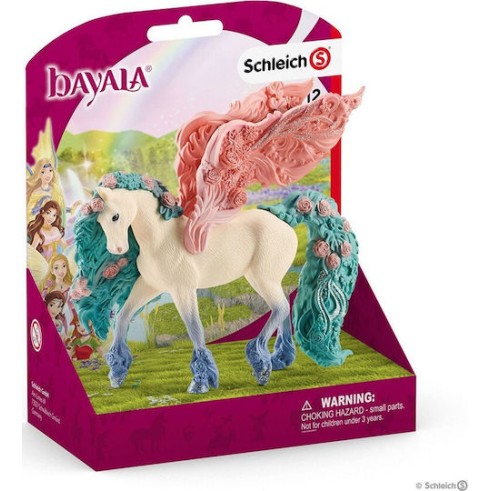 Schleich-S Παιχνίδι Μινιατούρα Bayala Flower Pegasus για 5-12 Ετών 18εκ.