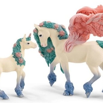 Schleich-S Παιχνίδι Μινιατούρα Bayala Flower Pegasus για 5-12 Ετών 18εκ.