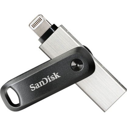 Sandisk iXpand 256GB USB 3.1 Stick με σύνδεση Lightning & USB-A Μαύρο