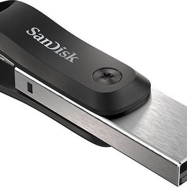 Sandisk iXpand 256GB USB 3.1 Stick με σύνδεση Lightning & USB-A Μαύρο
