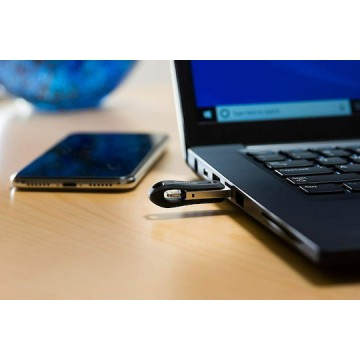 Sandisk iXpand 256GB USB 3.1 Stick με σύνδεση Lightning & USB-A Μαύρο