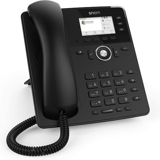 Snom D717 Ενσύρματο Τηλέφωνο IP 6 γραμμών Μαύρο