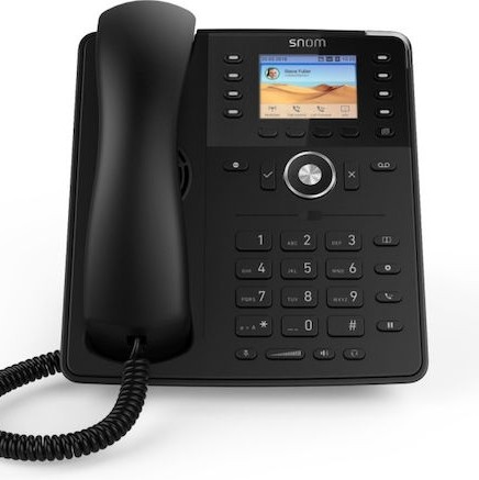 Snom D735 Ενσύρματο Τηλέφωνο IP 12 γραμμών Μαύρο