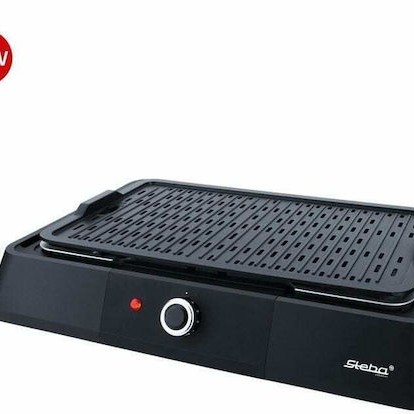 Steba VG P20 Επιτραπέζια Ηλεκτρική Ψησταριά Αυλακωτής Πλάκας 1600W με Ρυθμιζόμενο Θερμοστάστη 39x22εκ.