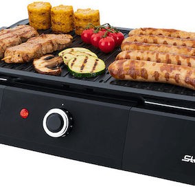 Steba VG P20 Επιτραπέζια Ηλεκτρική Ψησταριά Αυλακωτής Πλάκας 1600W με Ρυθμιζόμενο Θερμοστάστη 39x22εκ.