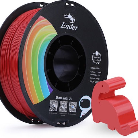 Creality3D PLA 3D Printer Filament 1.75mm Κόκκινο 1kg