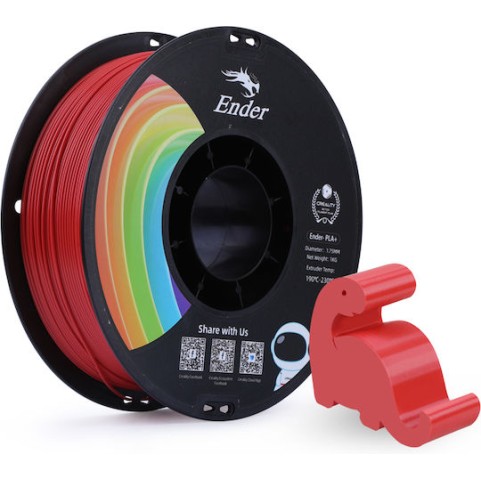Creality3D PLA 3D Printer Filament 1.75mm Κόκκινο 1kg
