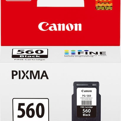 Canon PG-560 Γνήσιο Μελάνι Εκτυπωτή InkJet Μαύρο (3713C001)