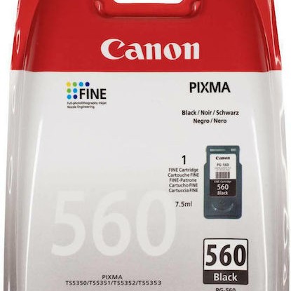 Canon PG-560 Γνήσιο Μελάνι Εκτυπωτή InkJet Μαύρο (3713C001)