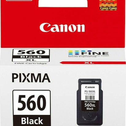 Canon PG-560XL Γνήσιο Μελάνι Εκτυπωτή InkJet Μαύρο (3712C001)