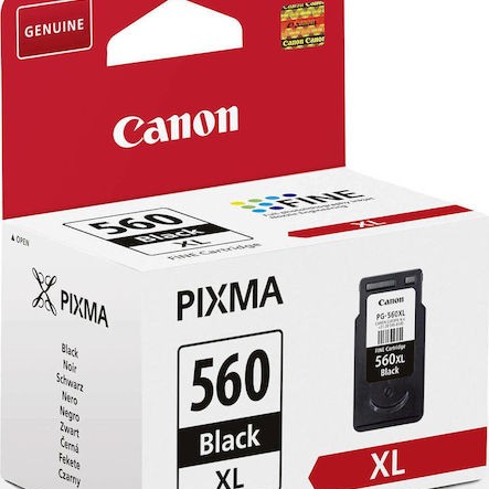 Canon PG-560XL Γνήσιο Μελάνι Εκτυπωτή InkJet Μαύρο (3712C001)
