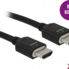 DeLock HDMI 2.1 Cable HDMI male - HDMI male 2m Μαύρο