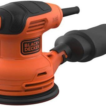 Black & Decker Έκκεντρο Τριβείο 125mm Ρεύματος 230W με Σύστημα Αναρρόφησης
