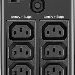 APC Back UPS Pro 650 Line-Interactive 650VA 390W με 6 IEC Πρίζες