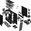 Fractal Design Define 7 XL Midi Tower Κουτί Υπολογιστή Μαύρο