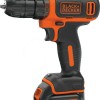 Black & Decker Δραπανοκατσάβιδο Μπαταρίας 10.8V 1x1.5Ah