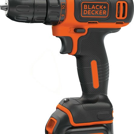 Black & Decker Δραπανοκατσάβιδο Μπαταρίας 10.8V 1x1.5Ah