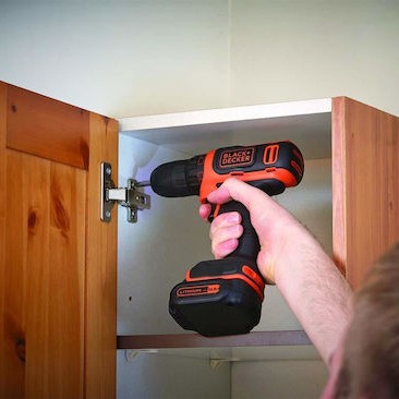 Black & Decker Δραπανοκατσάβιδο Μπαταρίας 10.8V 1x1.5Ah