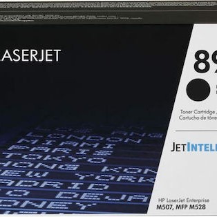 HP 89A Γνήσιο Toner Laser Εκτυπωτή Μαύρο 5000 Σελίδων (CF289A)
