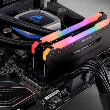 Corsair Vengeance RGB Pro DDR4 16GB RAM με 2x8GB Modules και Ταχύτητα 3200 για Desktop