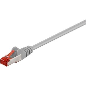 Goobay S/FTP Cat.6 Καλώδιο Δικτύου Ethernet 2m Γκρι 6τμχ