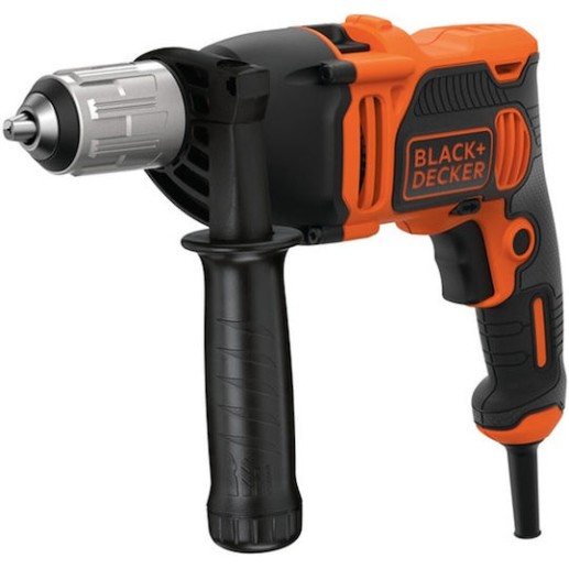 Black & Decker Κρουστικό Δράπανο 850W με 6 Τρυπάνια