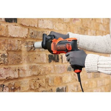 Black & Decker Κρουστικό Δράπανο 850W με 6 Τρυπάνια