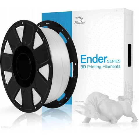 Creality3D PLA 3D Printer Filament 1.75mm Λευκό 1kg (Spool)