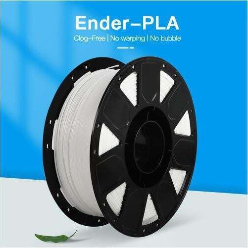 Creality3D PLA 3D Printer Filament 1.75mm Λευκό 1kg (Spool)