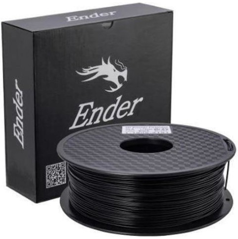 Creality3D PLA 3D Printer Filament 1.75mm Μαύρο 1kg (Spool)