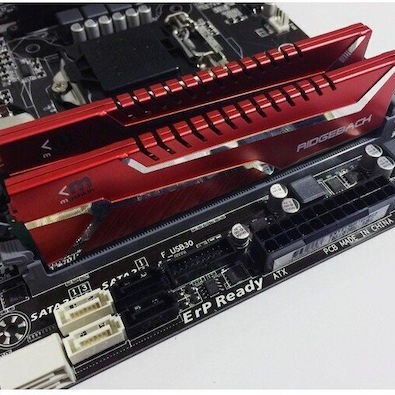 Mushkin Ridgeback DDR4 16GB RAM με 2x8GB Modules και Ταχύτητα 3466 για Desktop