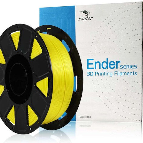 Creality3D PLA 3D Printer Filament 1.75mm Κίτρινο 1kg (Spool)