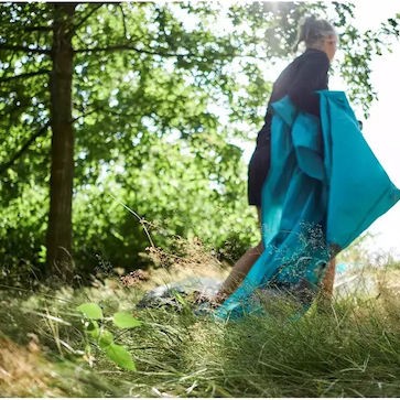 Grand Canyon Richmond 1 Σκηνή Camping Τούνελ Ορειβασίας Μπλε 4 Εποχών για 1 Άτομο Αδιάβροχη 3000mm 270x180x75εκ.