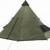 Grand Canyon Indiana 8 Σκηνή Camping Teepee Πράσινη 4 Εποχών για 8 Άτομα 400x400x250εκ.