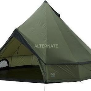 Grand Canyon Indiana 8 Σκηνή Camping Teepee Πράσινη 4 Εποχών για 8 Άτομα 400x400x250εκ.